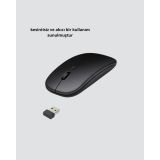 Kablosuz Oyuncu Mouse – Gelişmiş Optik Sensör Profesyonel ve Oyun Kull