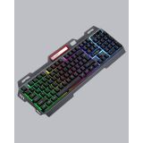 RGB Aydınlatmalı Klavye Mouse Seti – USB Bağlantılı Türkçe Q Ayarlanab