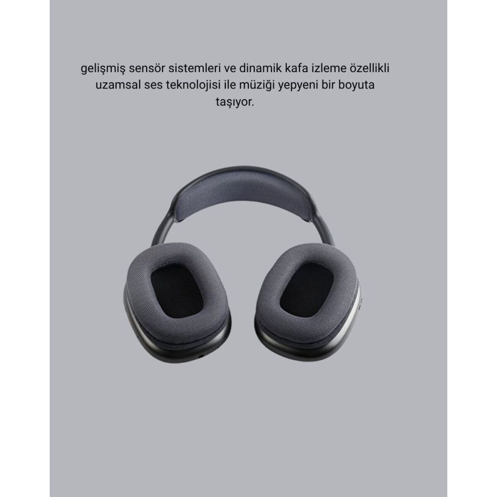P9 Pro Plus Bluetooth Kulak Üstü Kulaklık – H1 Çipli Aktif Gürültü Eng