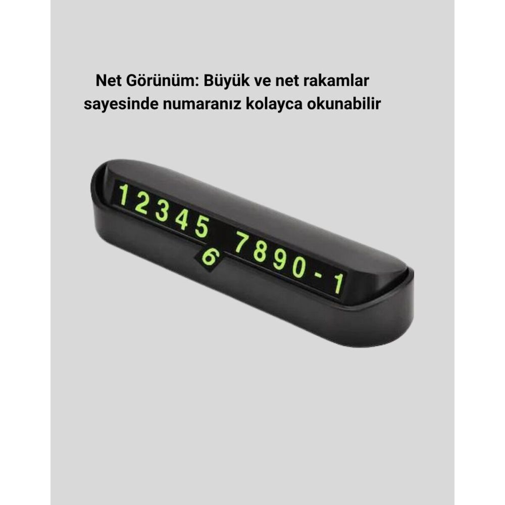 Alüminyum Kasa Gri Çevirmeli Araç İçi Telefon Numaratörü