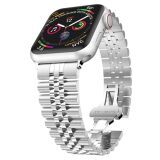 Ally Apple Watch 7-8 41mm 6-5-4 40mm Kayış Kordon Paslanmaz Çelik 3-2-