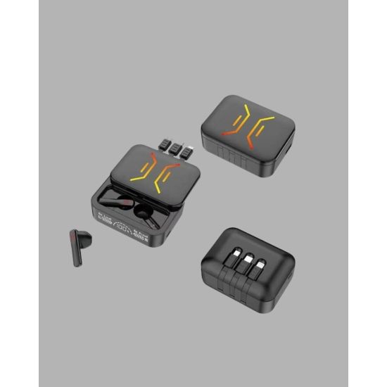 Bluetooth 5.3 Kulaklık – Kablolu & Kablosuz Kullanım 2000 mAh Powerban