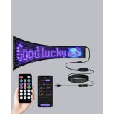 RGB LED Panel – Mobil Uyumlu Yazı ve GIF Destekli USB Bağlantılı Dekor