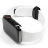 Ally Apple Watch 7-8 41mm 6-5-4 40mm Manyetik Uçlu Silikon Kayış Kordo