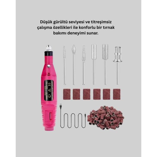 12v Çok Fonksiyonlu Tırnak Bakım Cihazı
