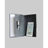 Anahtarlı Gizli Kitap Kasa – Metal İç Yapı Kamuflajlı Sözlük Tasarım