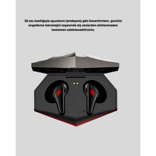 Düşük Gecikmeli Gaming Bluetooth Kulaklık