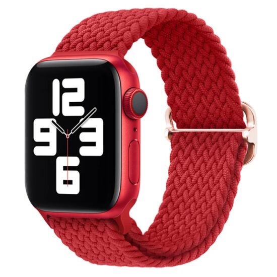 Ally Apple Watch 7-8 41mm 6-5-4 40mm Japon Tokalı Elastik Kayış Kordon