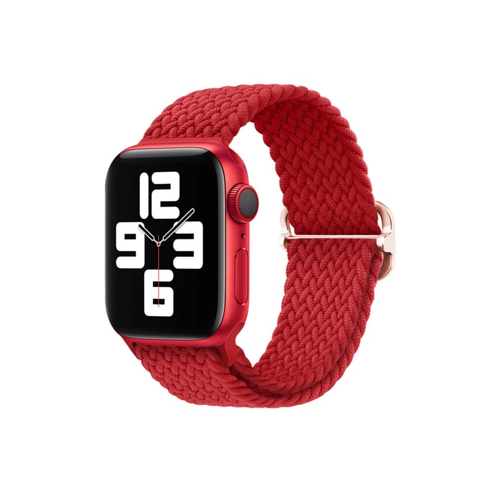 Ally Apple Watch 7-8 41mm 6-5-4 40mm Japon Tokalı Elastik Kayış Kordon