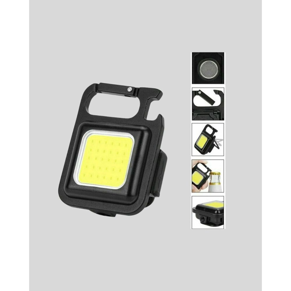 Süper Parlak 800 Lümen LED Fener – USB Şarjlı 3 Işık Modlu Mini Taşına