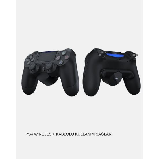 PS4 Kablosuz Oyun Kolu V2 – Bluetooth Bağlantılı Titreşimli PC ve Mobi