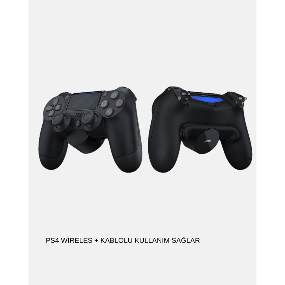 Titreşimli Kablosuz Oyun Kolu – PS4 PC Mobil Tablet ve Steam Uyumlu