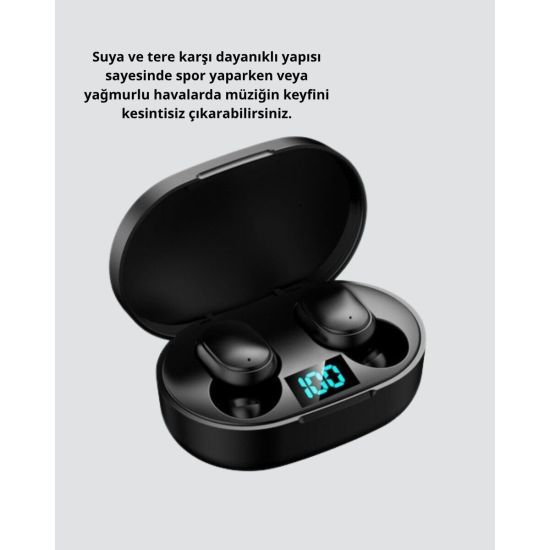 Bluetooth Kulaklık – Gürültü Önleyici Mikrofonlu Uzun Pil Ömürlü Kablo