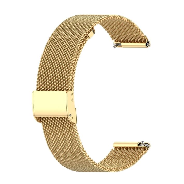22MM Gear S3 Watch 4 -GT2 GT2E 46MM Kayış Kordon Milano Metal Klasik K