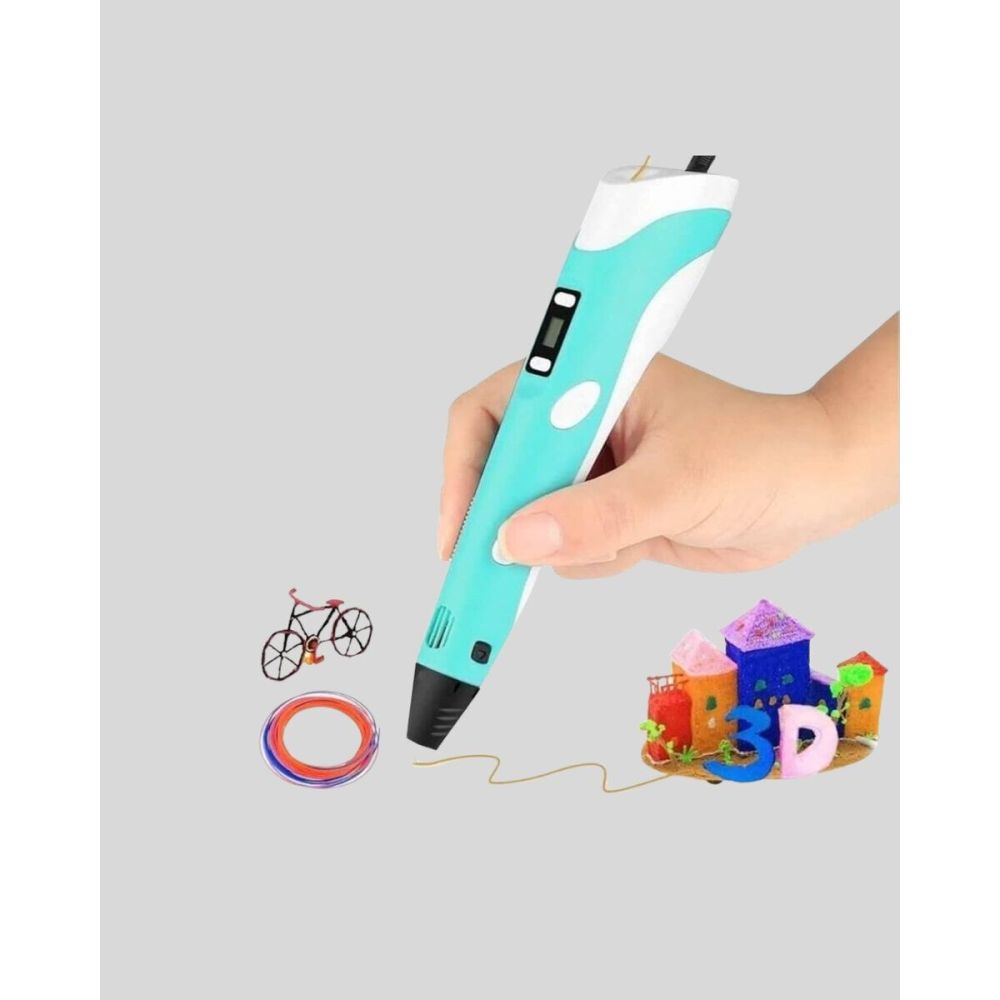 3D Kalem Ergonomik ve 1.75 mm Filament Destekli FDM Yazıcı Kalemi