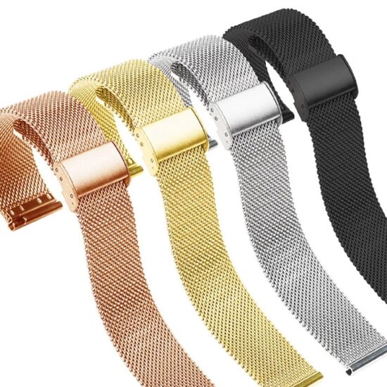 22MM Gear S3 Watch 4 -GT2 GT2E 46MM Kayış Kordon Milano Metal Klasik K