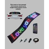USB Girişli RGB LED Tabela Ayarlanabilir Parlaklık ve Kayan Yazı Özell