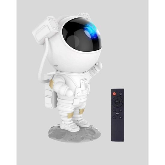 Astronot Projeksiyon Lambası Bluetooth Müzikli ve Uzaktan Kumandalı