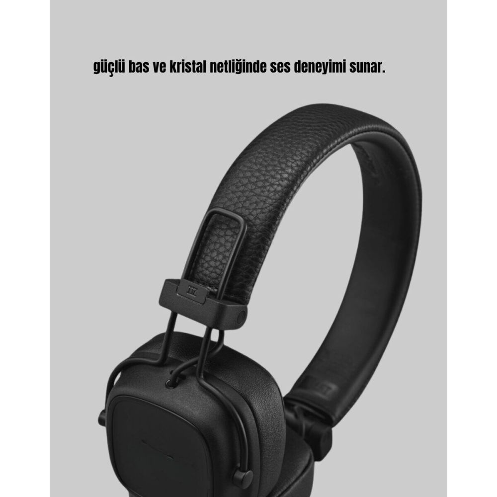 Kablosuz Bluetooth Kulak Üstü Kulaklık Kristal Ses Kalitesi ve Ergonom