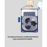 Turbo Fan Teknolojili Sessiz ve Güçlü Soğutma Masası Vantilatör