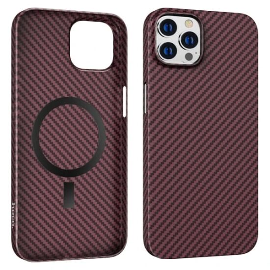 Hoco iPhone 14 Pro Max 6.7 Kılıf Manyetik Magsafeli Darbe Emici Telefo