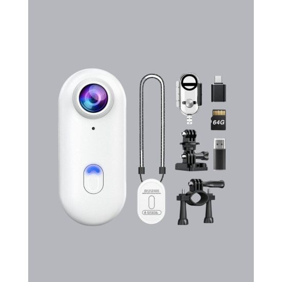 1080P Suya Dayanıklı Aksiyon Spor Kamerası 120° Geniş Açı ve WiFi Dest