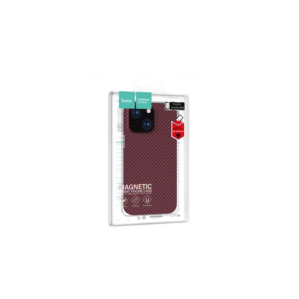 Hoco iPhone 14 Pro Max 6.7 Kılıf Manyetik Magsafeli Darbe Emici Telefo