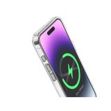 Hoco iPhone 15 Pro Anti-Fall Darbe Önleyici Airbag Manyetik Magsafe Si