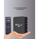 4K Android TV Box – 2GB RAM 16GB ROM Hızlı Wi-Fi Bağlantılı Akıllı Med