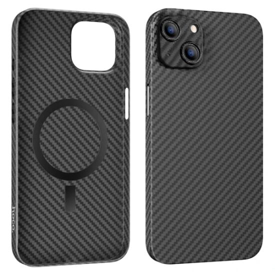 Hoco iPhone 14 6.1 Kılıf Manyetik Magsafeli Kamera Korumalı Telefon Kı