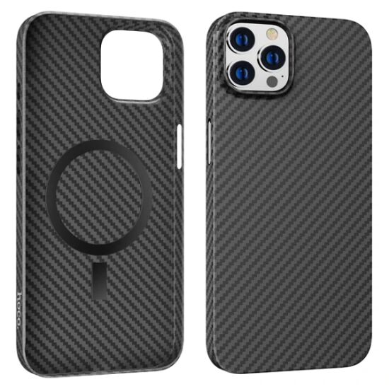 Hoco iPhone 14 Pro 6.1 Kılıf Manyetik Magsafeli Darbe Emici Telefon Kı