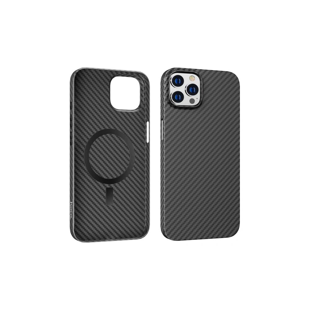 Hoco iPhone 14 Pro 6.1 Kılıf Manyetik Magsafeli Darbe Emici Telefon Kı
