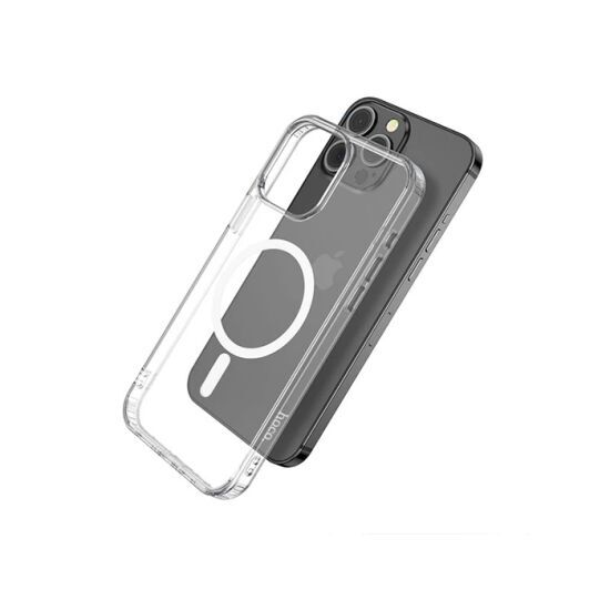 Hoco iPhone 15 Pro Max Anti-Fall Darbe Önleyici Airbag Manyetik Magsaf