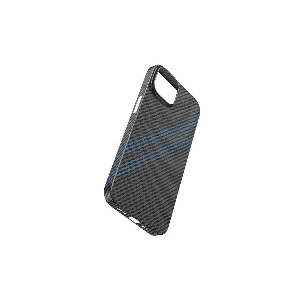Hoco iPhone 14 Plus 6.7 Kılıf Kevlar Texture Darbe Emici Telefon Kılıf