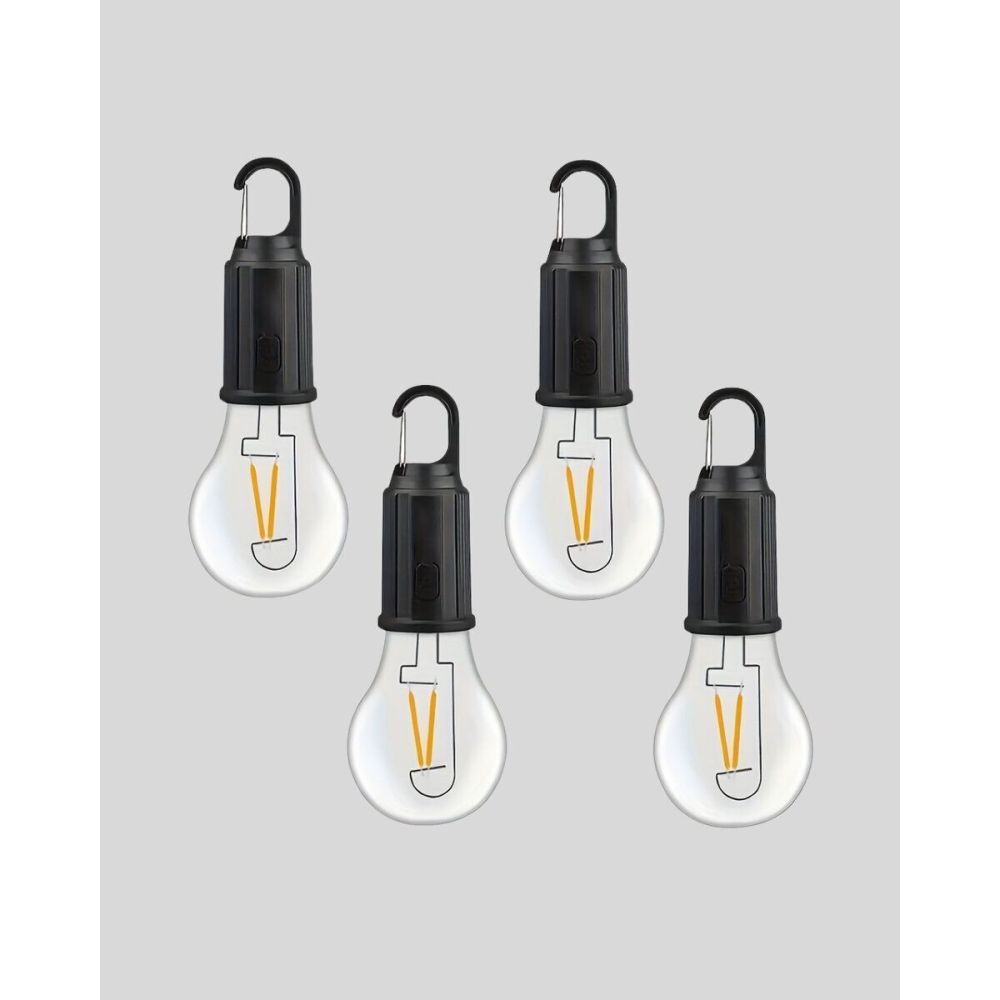 Taşınabilir Şarjlı LED Kamp Lambası – Type-C Girişli ve Kancalı Tasarı
