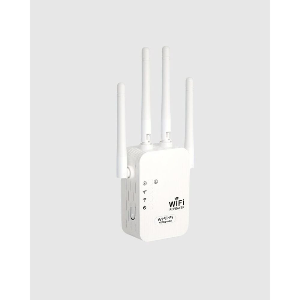 300Mbps WiFi Menzil Genişletici 4 Antenli WPA3 Güvenlikli Priz Tipi Re