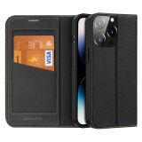 Dux Ducis iPhone 14 Pro 6.1 Kılıf Skin X2 Series PU Deri Manyetik Kapa