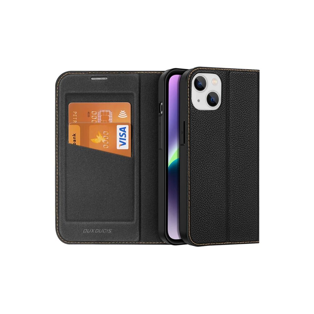 Dux Ducis iPhone 14 Plus 6.7 Kılıf Skin X PU Deri Manyetik Kapaklı Kıl