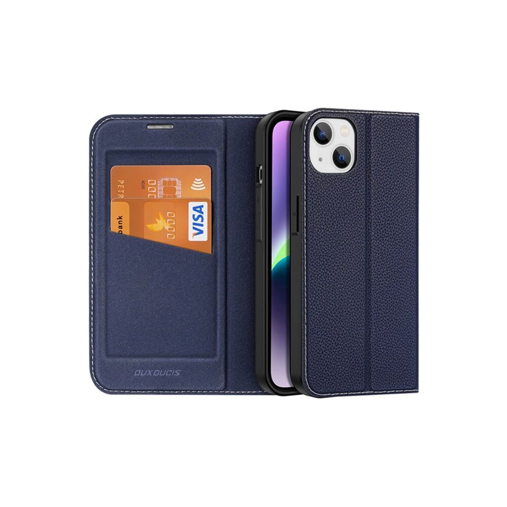 Dux Ducis iPhone 14 Plus 6.7 Kılıf Skin X PU Deri Manyetik Kapaklı Kıl