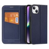 Dux Ducis iPhone 14 Plus 6.7 Kılıf Skin X PU Deri Manyetik Kapaklı Kıl
