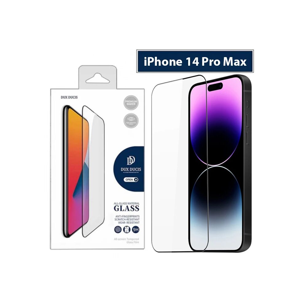 Dux Ducis iPhone 14 Pro Max 6.7 Full Kaplama Cam Ekran Koruyucu