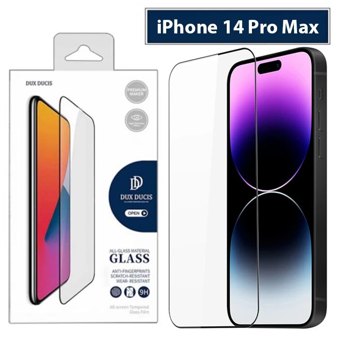Dux Ducis iPhone 14 Pro Max 6.7 Full Kaplama Cam Ekran Koruyucu