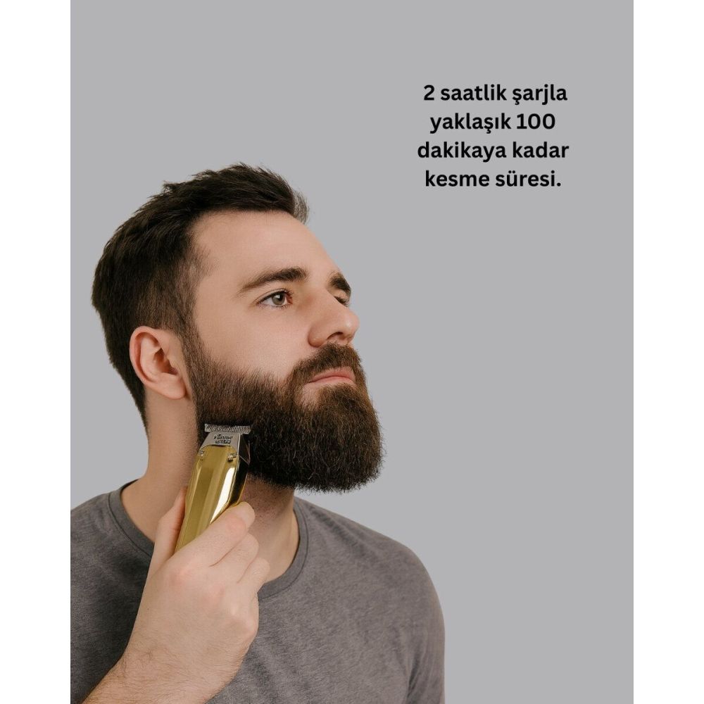 Kablosuz Erkek Bakım Tıraş Makinesi Hassas Bıçaklı Şarjlı Kullanım