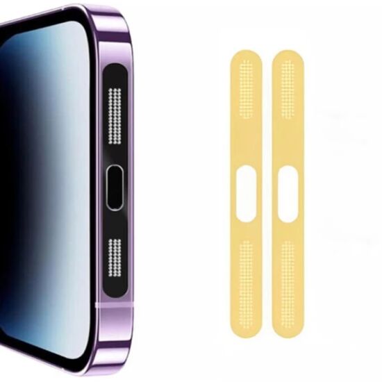 Ally iPhone 14 İçin Anti-Dust Toz Ve Kir Önleyici Sticker 2 Adet Set