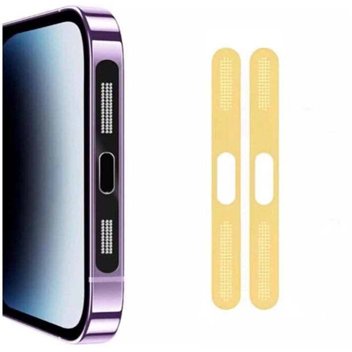 Ally iPhone 14 İçin Anti-Dust Toz Ve Kir Önleyici Sticker 2 Adet Set