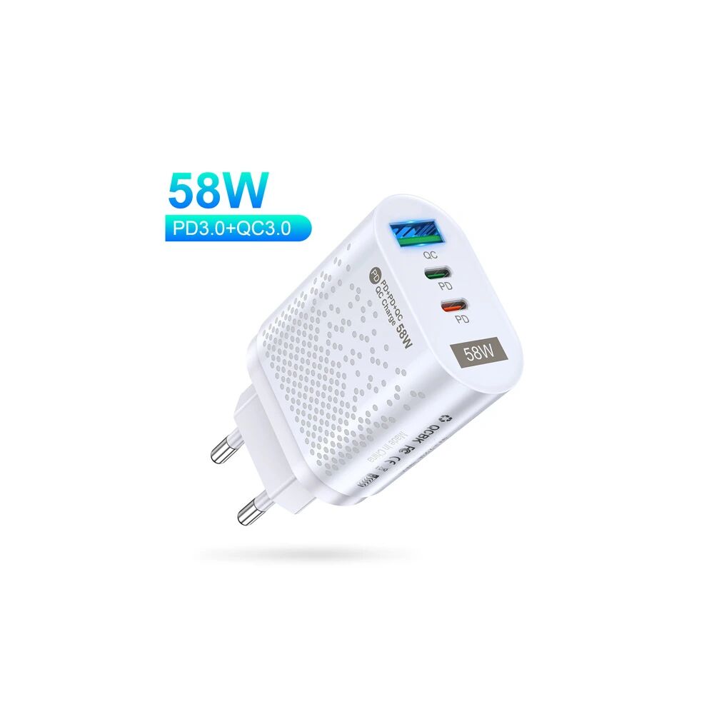 USLİON PD 58W USB + Type-c Hızlı Şarj Başlığı