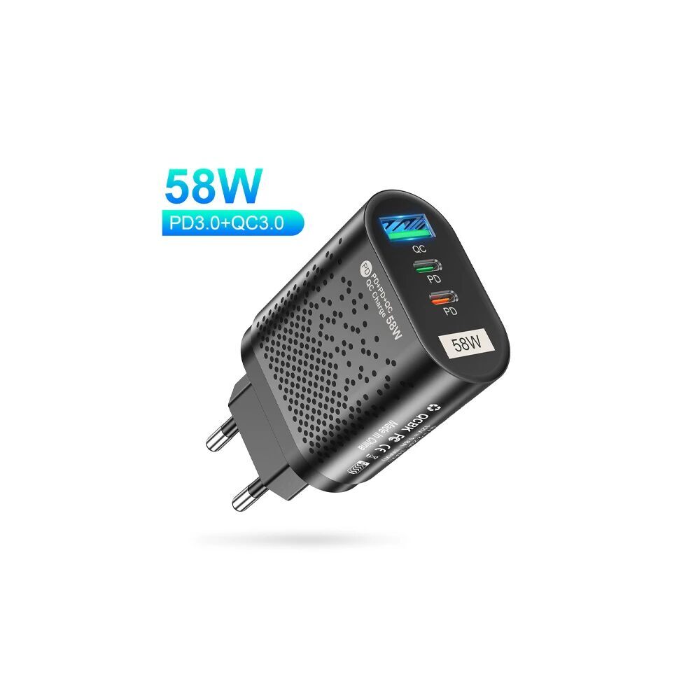 USLİON PD 58W USB + Type-c Hızlı Şarj Başlığı