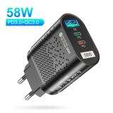 USLİON PD 58W USB + Type-c Hızlı Şarj Başlığı