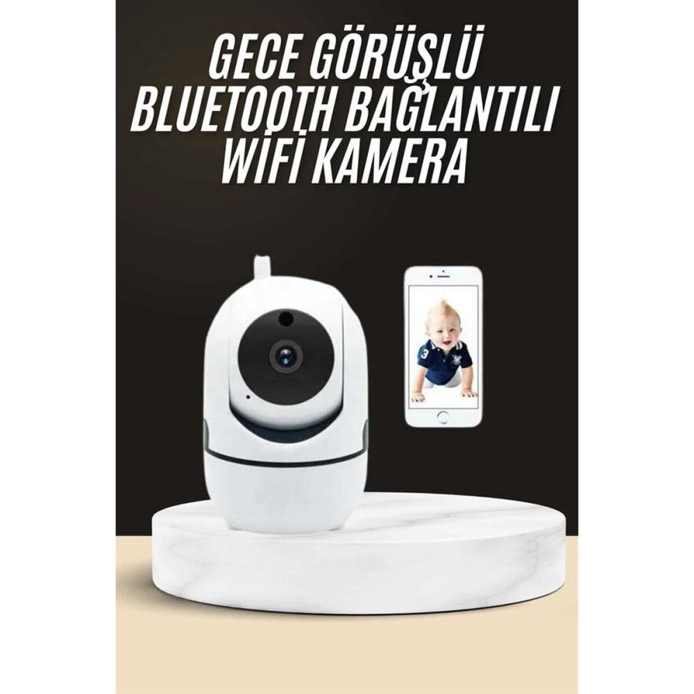 Akıllı Güvenlik Kamerası HD Görüntü Kalitesi Hareket Algılama Wifi Kam