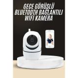 Akıllı Güvenlik Kamerası HD Görüntü Kalitesi Hareket Algılama Wifi Kam